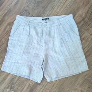Peruvian Connection 100% Linen Prescott Shorts